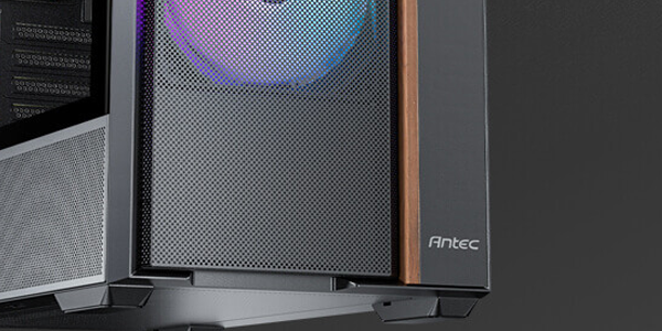 Premium wooden strip fixed to the front of the Flux Rear case, highlighting stylish aesthetic