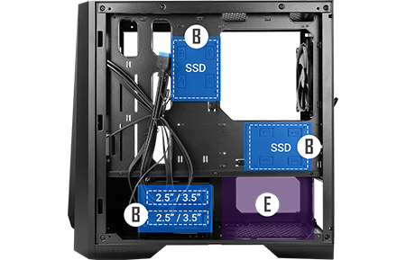back components