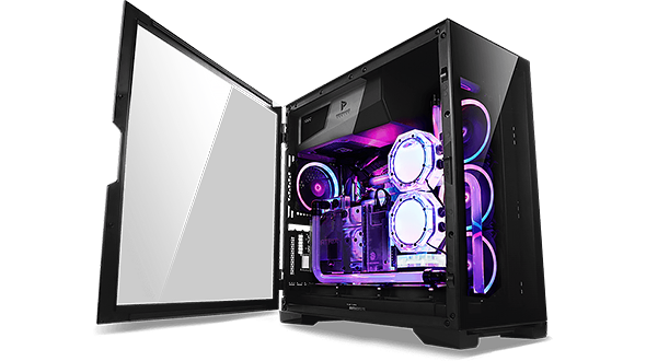 Tempered glass panelling