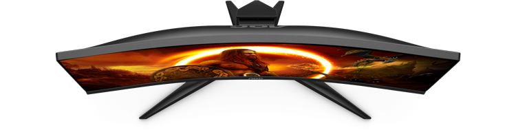 curved display