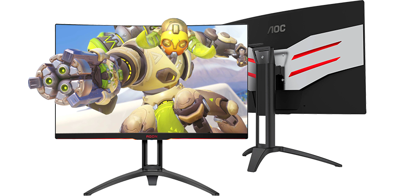 AOC 32 inch curved monitor