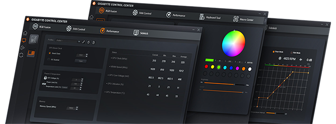 GIGABYTE Control Center