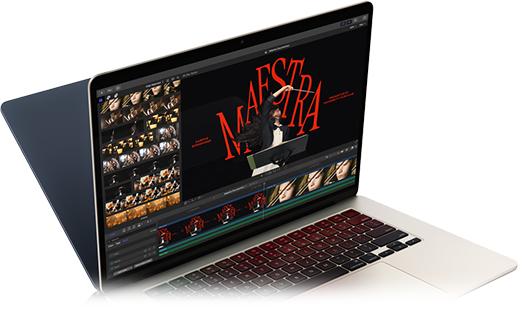 MacBook angled to the right