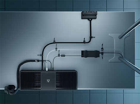 No Obtrusive Cables