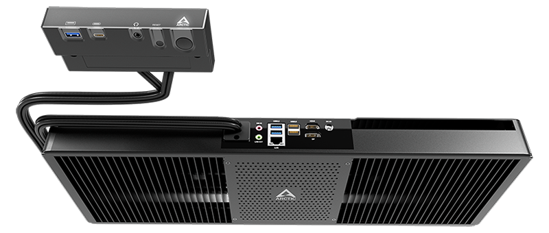 Senza 5700G Pro Ryzen 7 5700G Under Desk PC from Arctic
