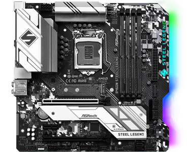 ASRock B460M Steel Legend Intel 10th Gen ATX Motherboard