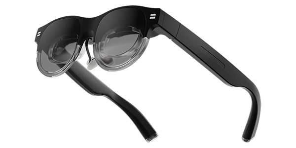 Side angle of ASUS Air Vison M2 smart glasses.