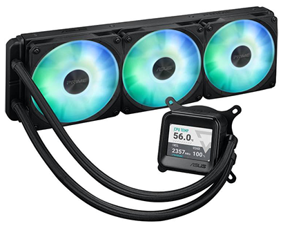 Prime LC 360 ARGB LCD Liquid CPU Cooler from ASUS