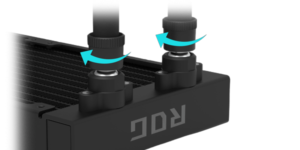 360° Rotatable Tubing Couplings.