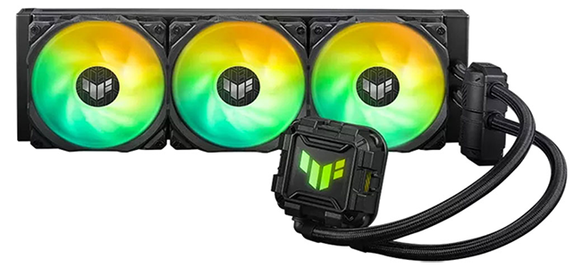 360mm TUF Gaming LC II ARGB All-in-One CPU Liquid Cooler from ASUS