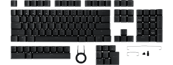 ASUS ROG PBT Doubleshot Keycap Set