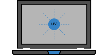 tested against solar radiation