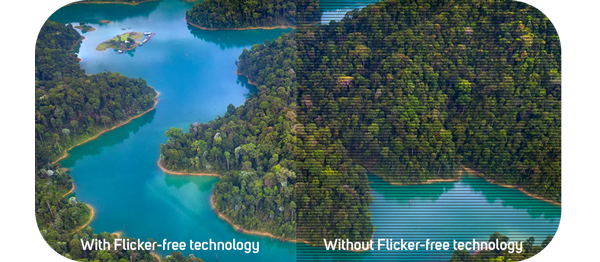 flicker-free