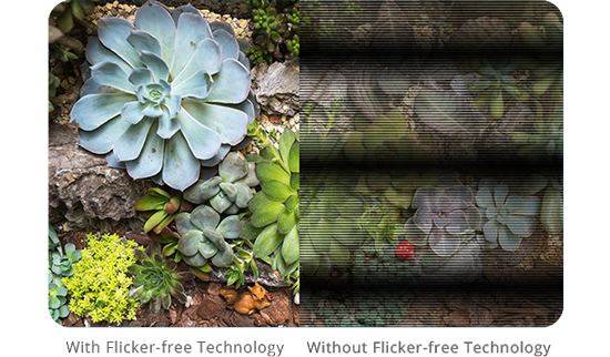 Flicker-free Technology