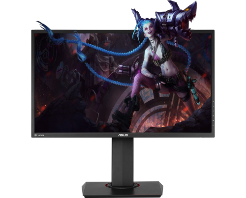 Full image of MG278Q with 3D Jinx from league of legends