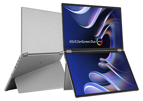 14-inch ZenScreen DUO OLED MQ149CD Portable Displays
