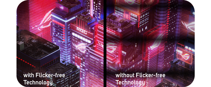 flicker free