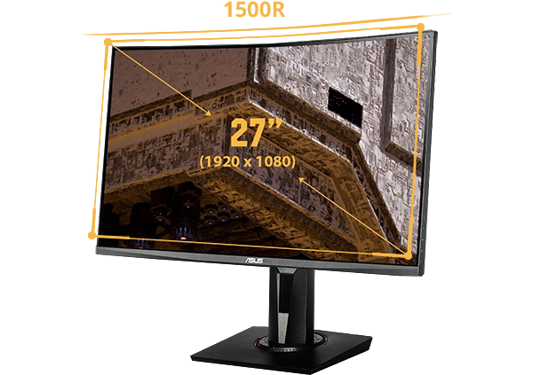 27-inch curved gaming monitor