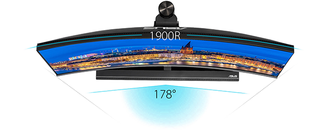 ips panel and curved angle