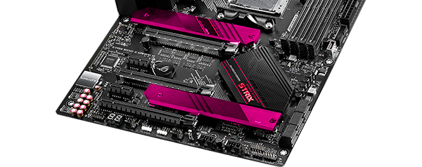 ASUS B550 M2 Slots