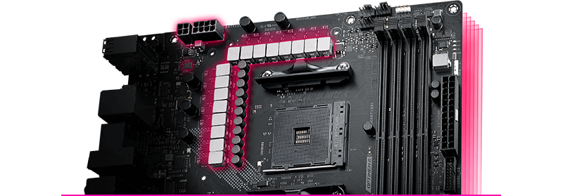 ROG STRIX B550 Pwer Design