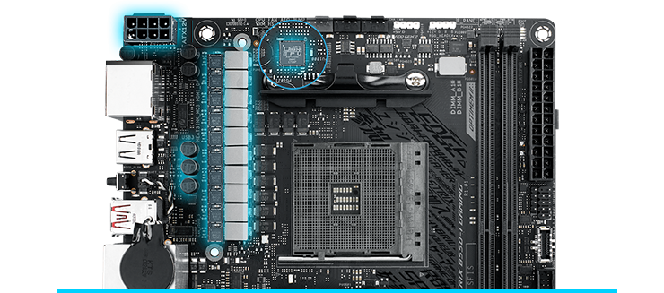 ROG STRIX B550 Pwer Design