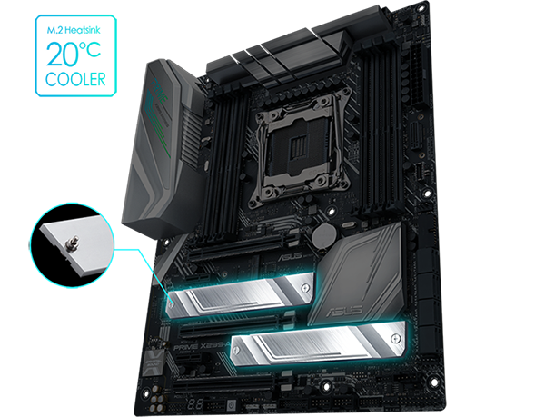 Asus rog rampage extreme heatsink