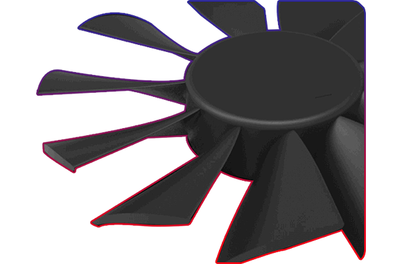 Wing-blade ROG Thor Fan