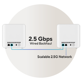 2.5G connectivity