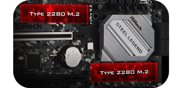 Dual M.2 Slots