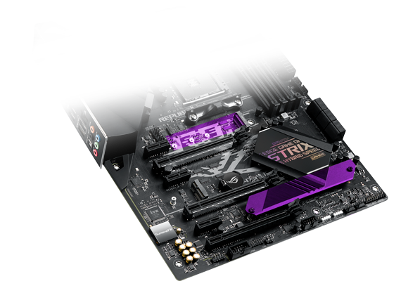 ASUS B450 M2 Slots