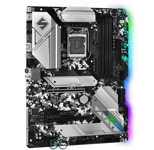 Design of ASRock Steel Legend