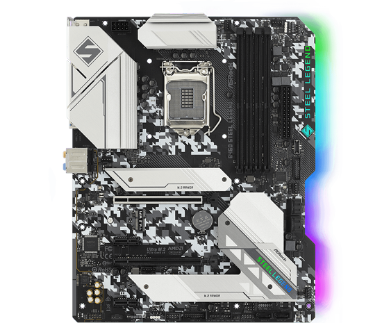 ASRock B460 Steel Legend Intel 10th Gen ATX Motherboard