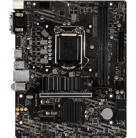MSI B460m PRO