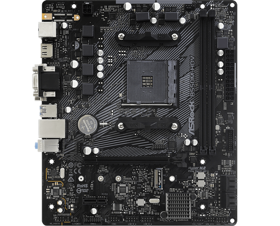 ASRock B550M-HDV AMD Ryzen Micro ATX Motherboard