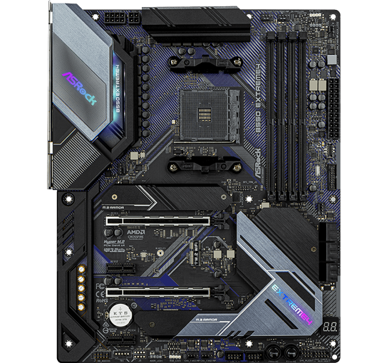 ASRock B550 Extreme4 AMD Ryzen ATX Motherboard