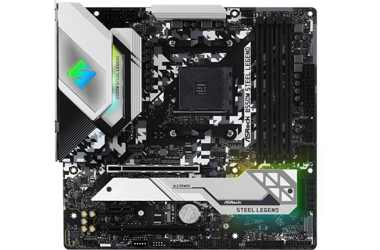 ASRock B550M Steel Legend AMD Ryzen Micro ATX Motherboard