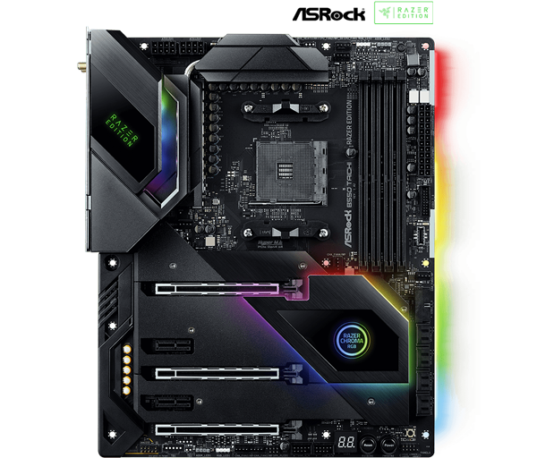ASRock B550 Taichi Razer Edition 3rd Gen AMD Ryzen ATX Motherboard
