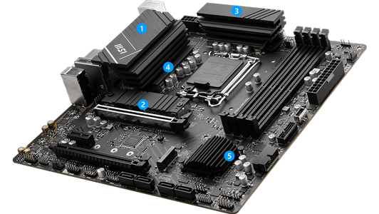 Massive Cooling heatsinks