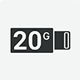 10G