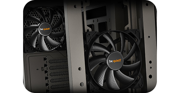 preinstalled fans