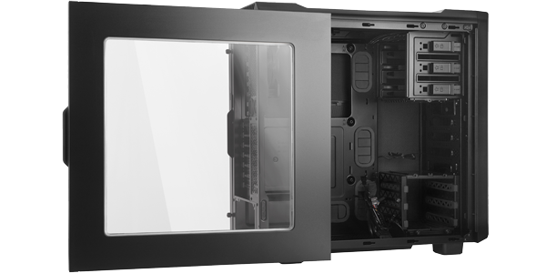 Windowed case design