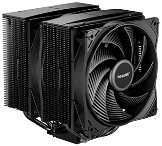 PURE ROCK PRO 3 Double Tower ARGB CPU Cooler from be quiet!