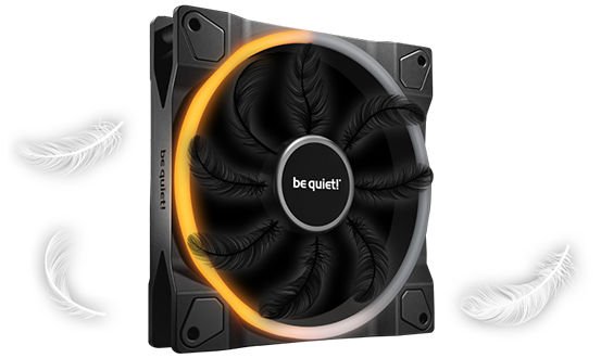 Fans fitted in an empty case