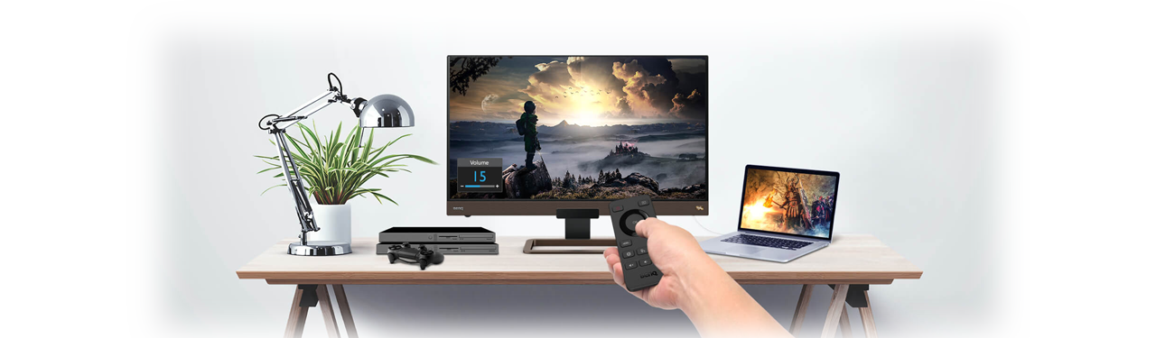 BenQ EW3280U versatility