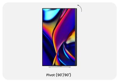 BenQ MA320U Pivot Function