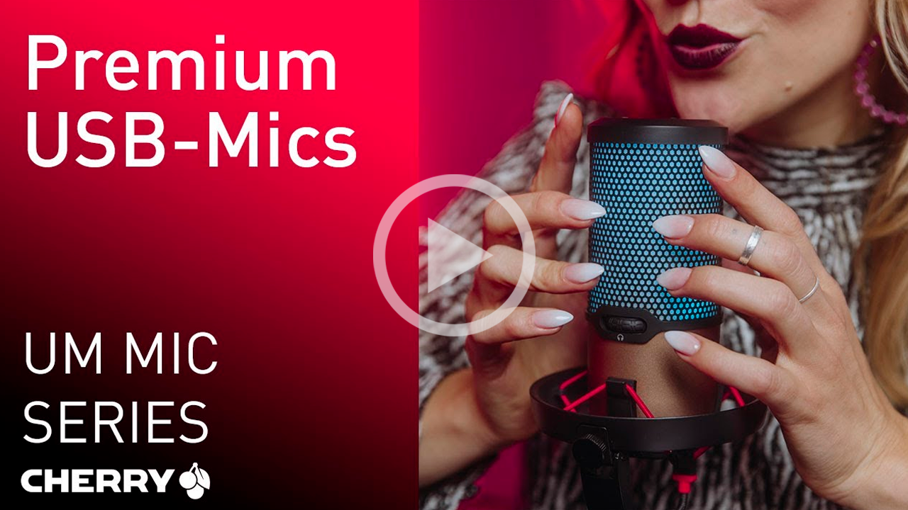 CHERRY UM MICROPHONE Series YouTube video