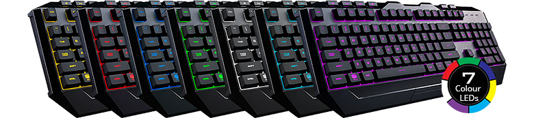 7 rgb colours