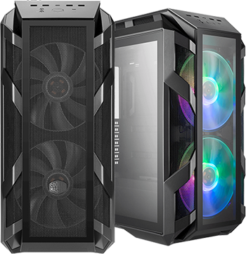 CoolerMaster H500M Tempered Glass RGB Gaming Case