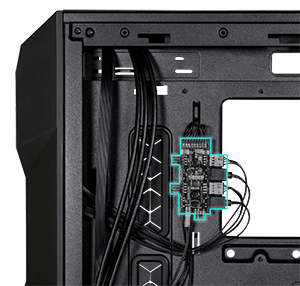 Included ARGB hub